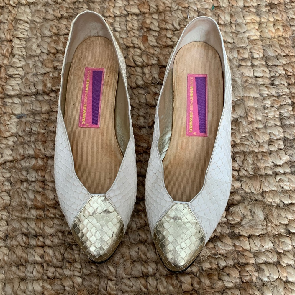 Vintage Susan Bennis Warren Edwards flats